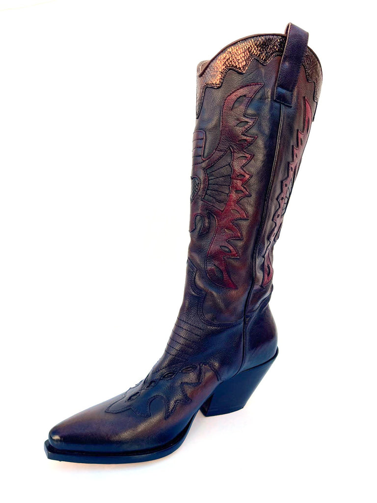 Jo Ghost Téa Tall Shaft Cowgirl Boot 5314 | Multi