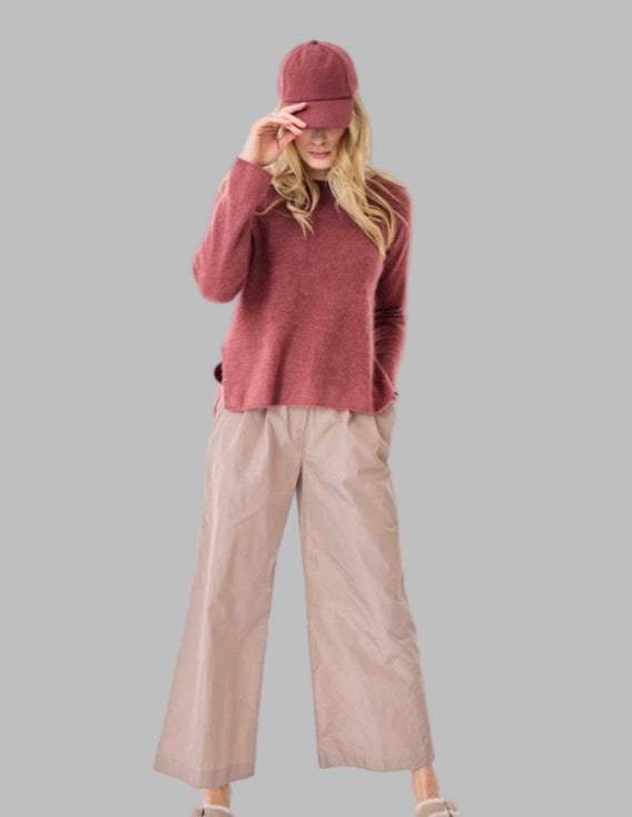 Henry Christ Brushed Cashmere Pullover Sweater BC83L | Firenze