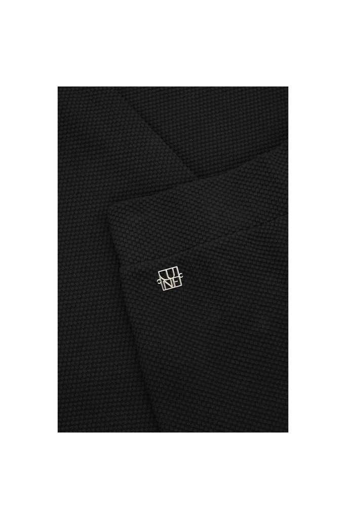 LUNE Moon Classic Flared Pull On Knit Pants LA1164 | Black