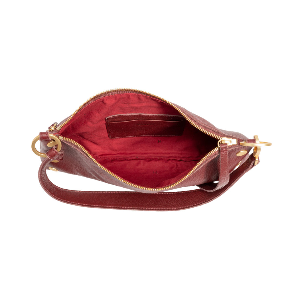 Hammitt Kyle Small Shoulder Bag | Cherrywood Brushed Gold