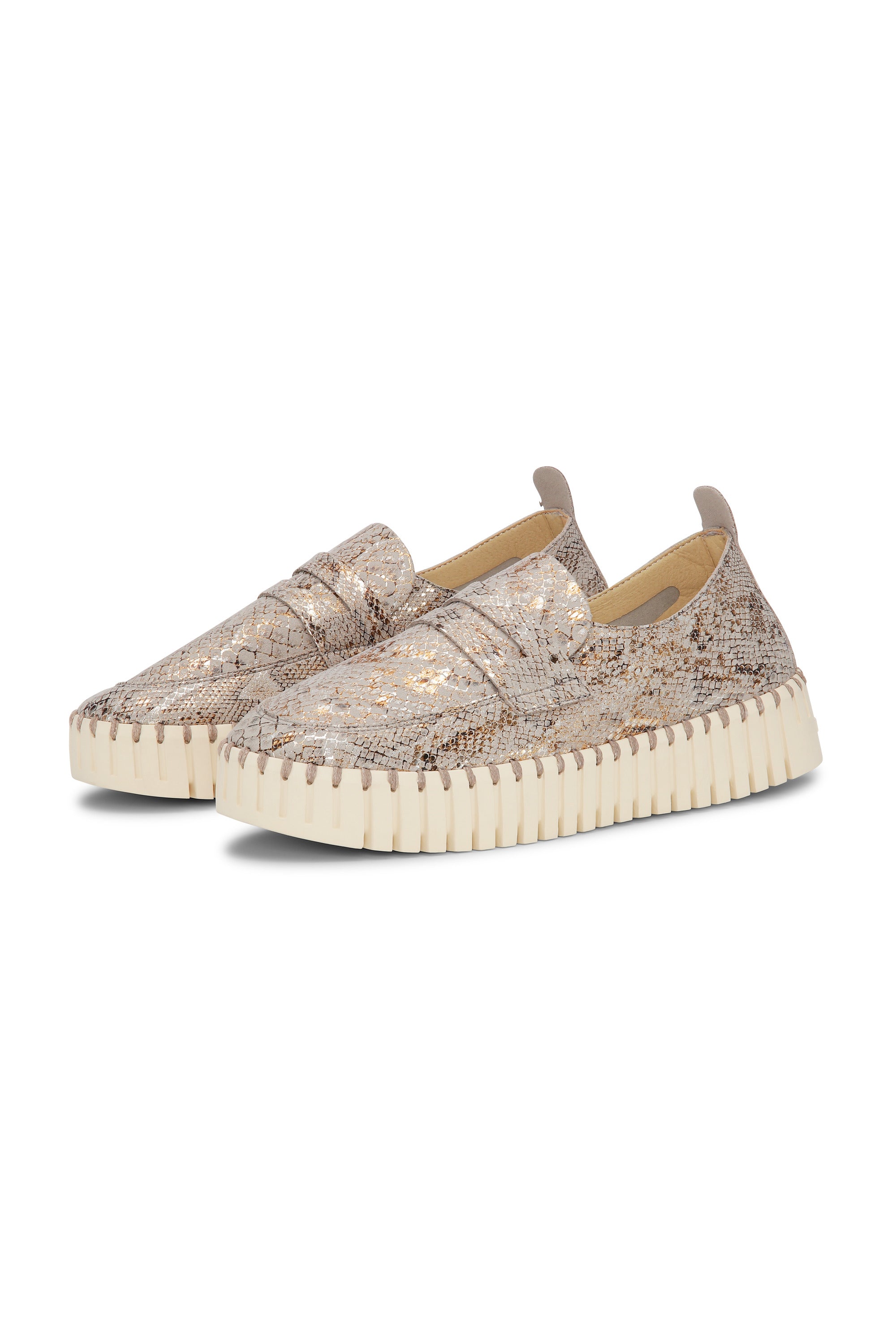 Ilse Jacobsen Tulip Perforated Sneakers | Laser Cut Slip On Flats