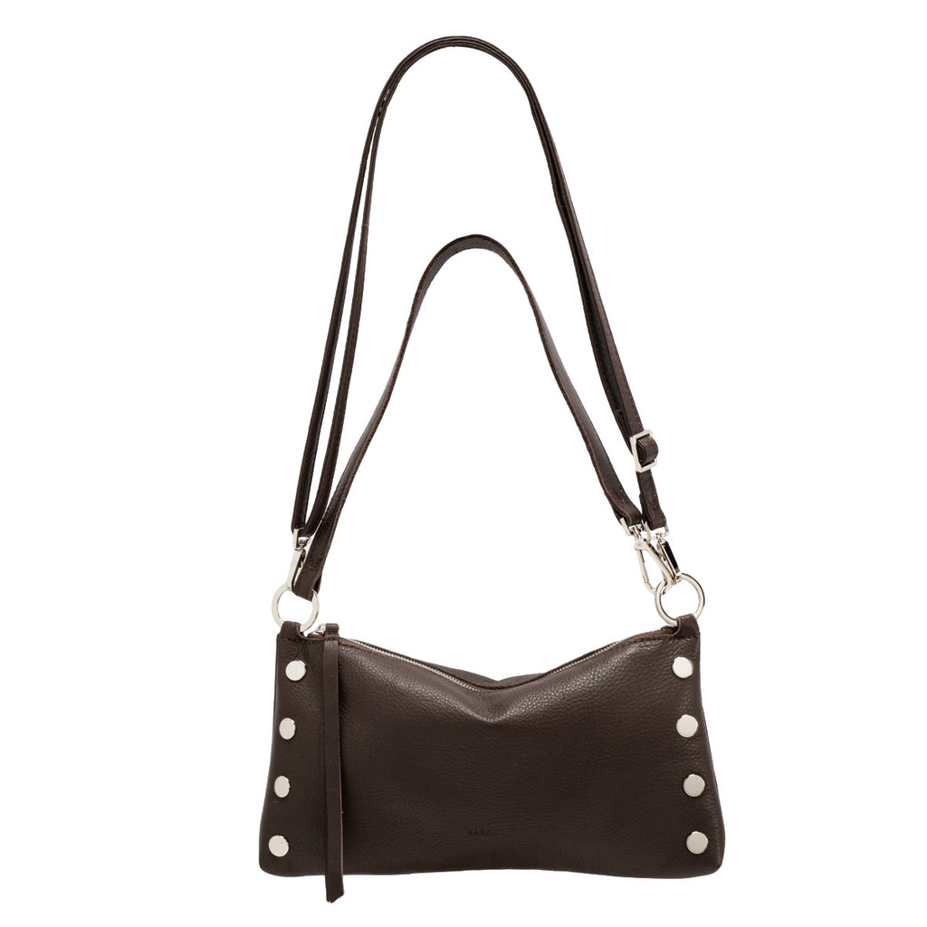 Hammitt Kyle Small Shoulder Bag | Espresso/Silve