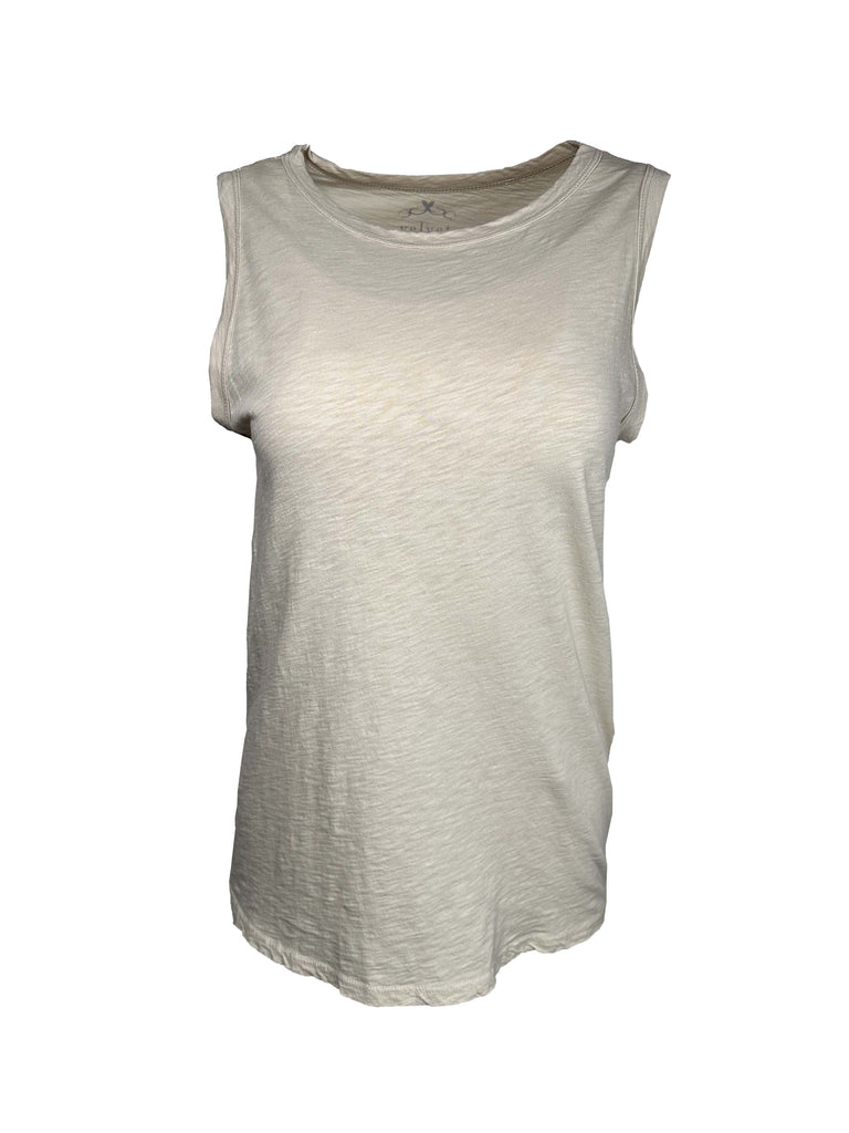 Velvet by Graham & Spencer Taurus 03 Cotton Slub Tank | Jasmine