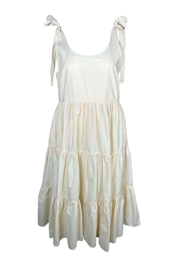 Devotion Twins Sara Short Dress 023.3174G | Off White