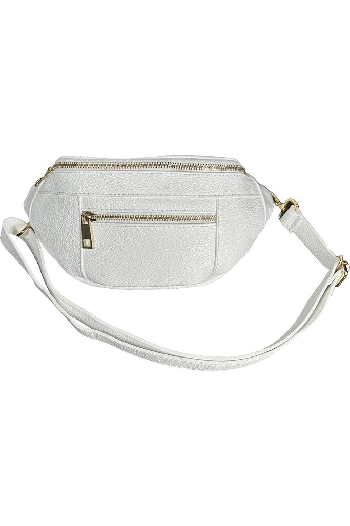 German Fuentes Fanny Pack Leather Bag GF2022 | White