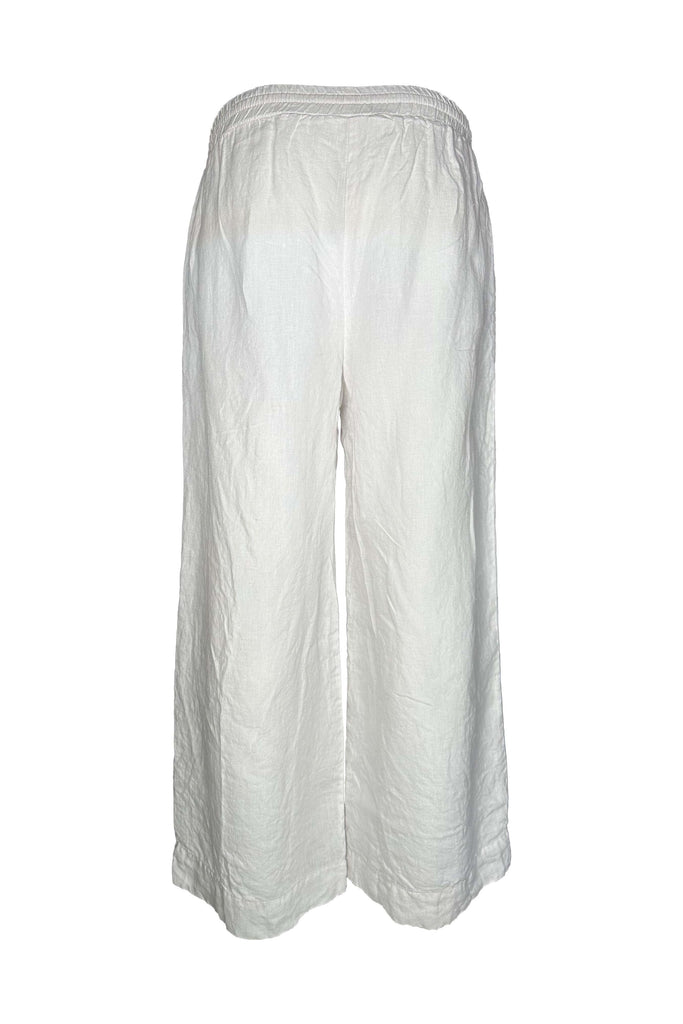 Finley Shirts Drawstring Linen Pants 4150034L | White 100