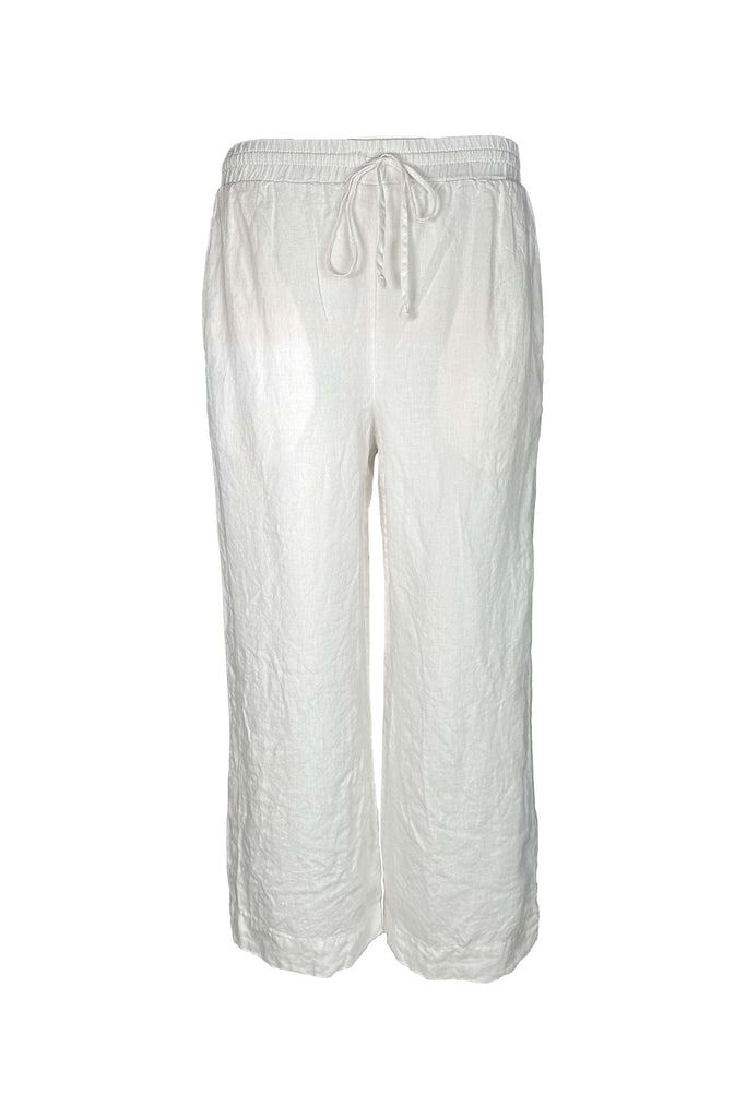 Finley Shirts Drawstring Linen Pants 4150034L | White 100