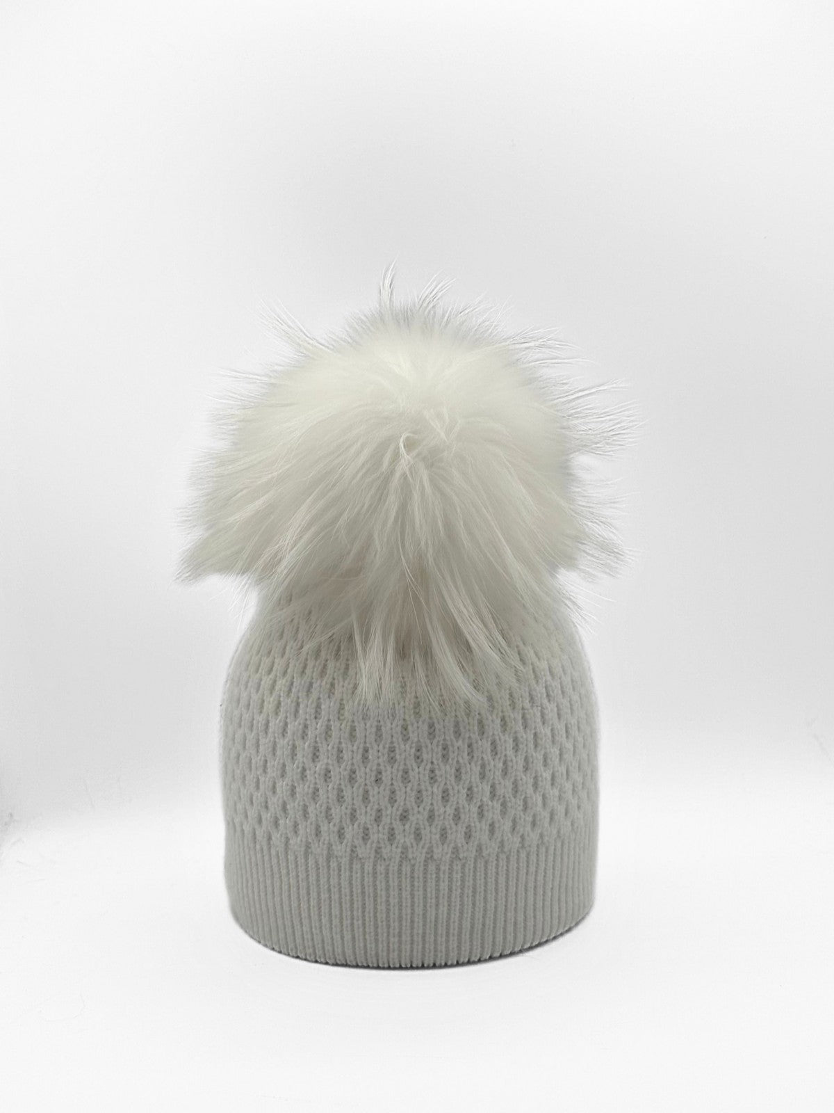 Linda Richard’s New York Grey Fur‎ Beanie ❄️? Hats | Luxe Designer Hats by Helen Kaminski and Linda  main image 3