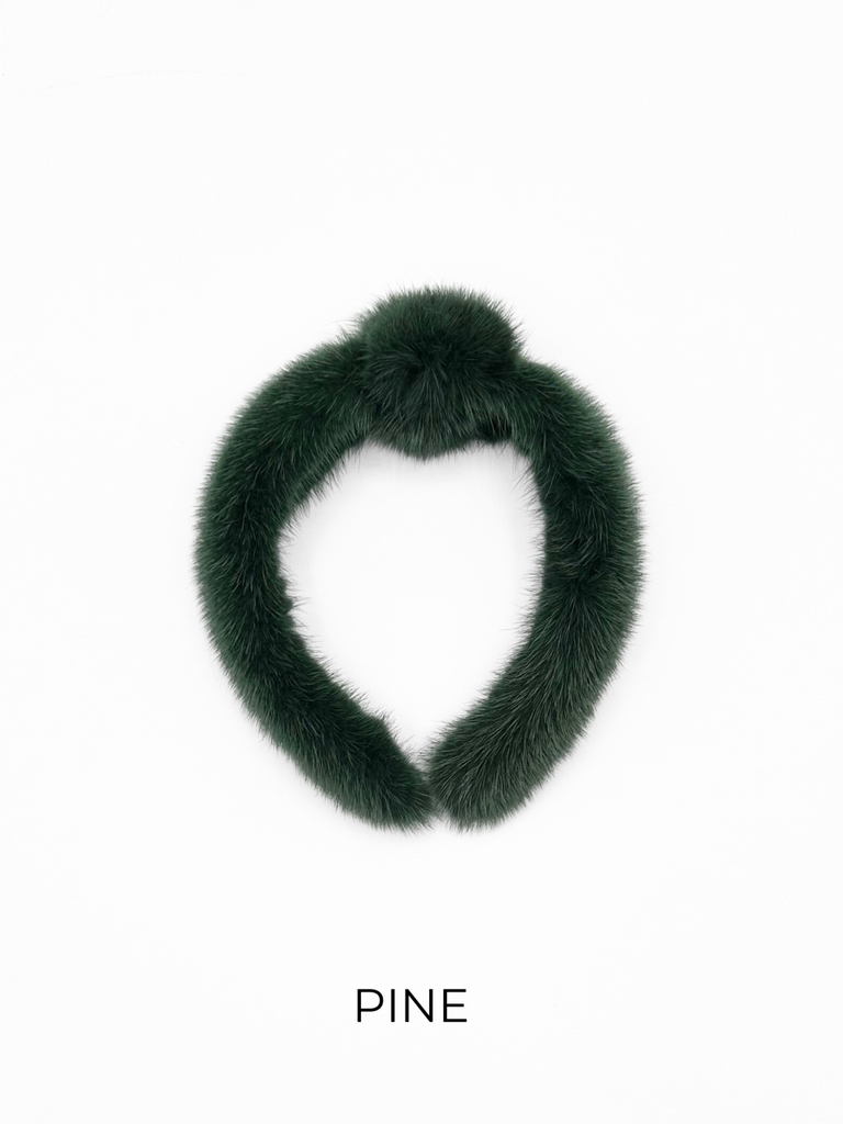 Linda Richards Mink Knotted Hairband MHB-01 | Assorted Colors