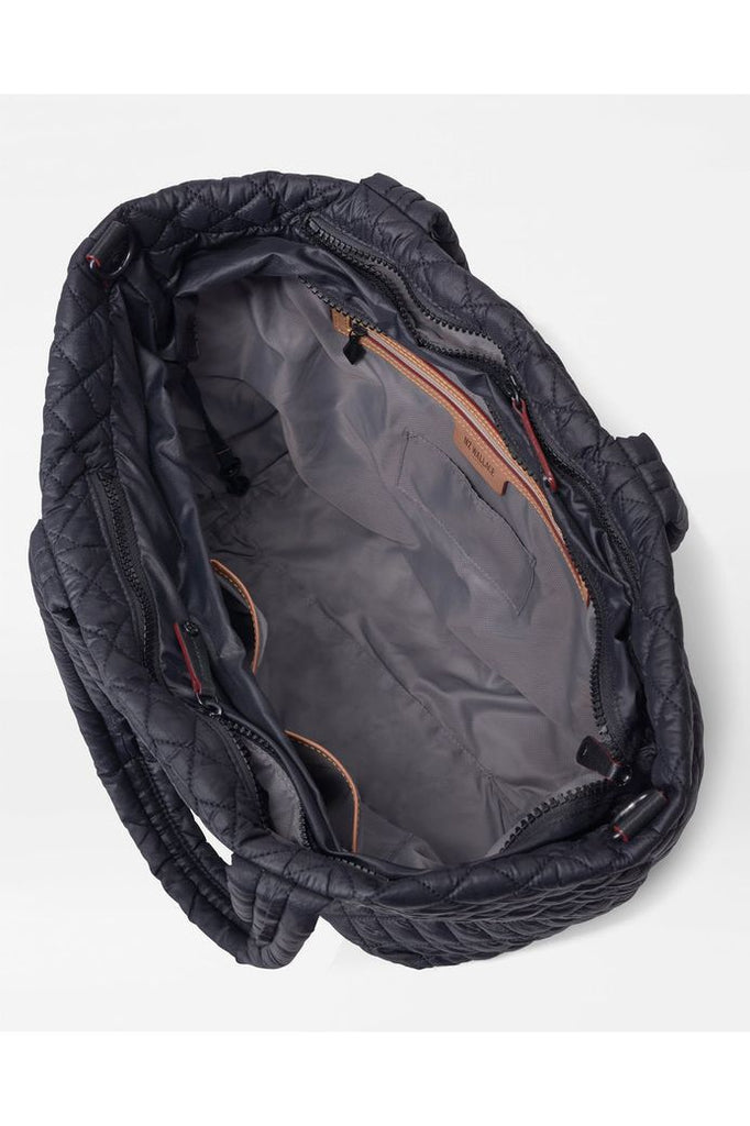 MZ Wallace Metro Tote Deluxe Medium Quilted Bag 1260X1590 | Black Rec