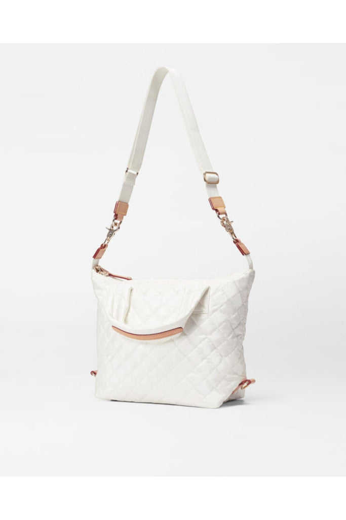MZ Wallace Sutton Deluxe Small Quilted Bag 1286x1602 | Pearl Metallic