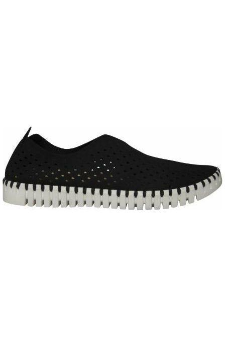 Ilse Jacobsen Hornbæk Tulip 139 Sneakers Black 001 Laser Cut Perforated  Sneakers Clearance Final Sale