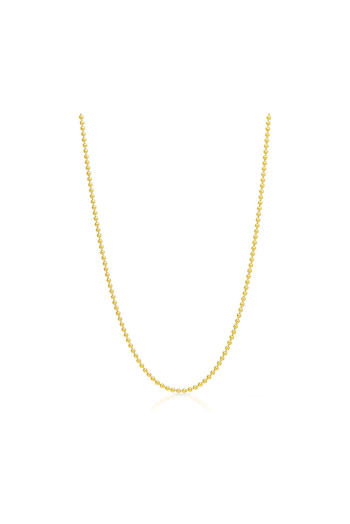 FC Creations Necklace 14K Gold Ball Chain | Yellow Gold
