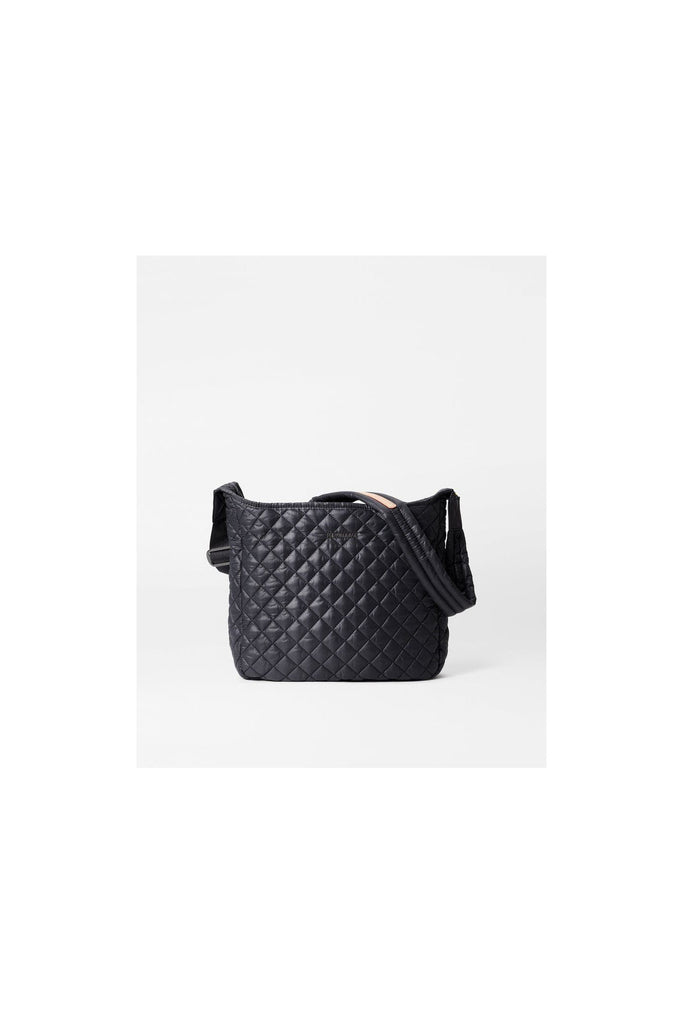 MZ Wallace Parker Deluxe Quilted Medium Crossbody 1357X1600 | Black