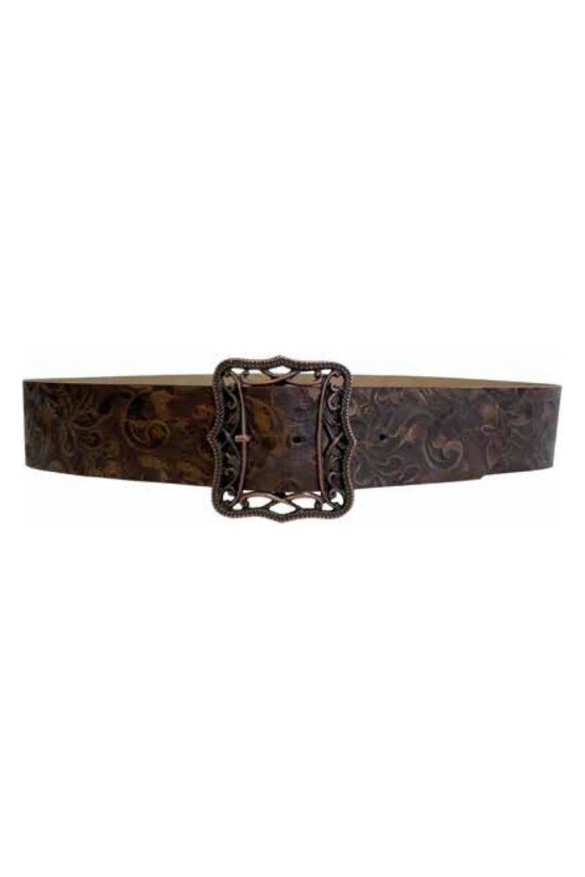 Vintage Streets Ahead Brown Leather Belt streets ahead leather belt L | eBay main image 4