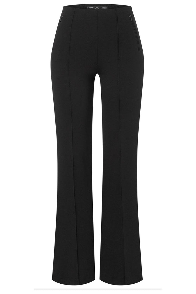 Mac Jeans Dream Luxury Boot Zip Pants 5224-00-0127 | 090 Black