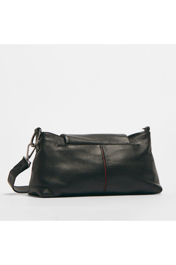 Hammitt VIP Baguette Shoulder Bag 16890 | Black/Gunmetal