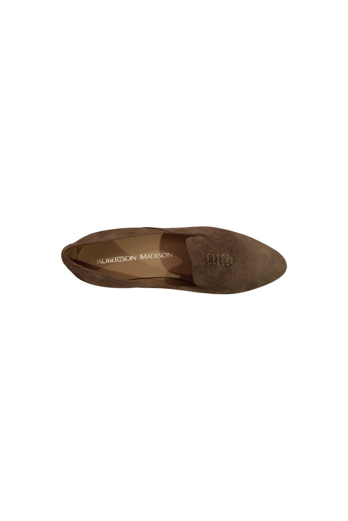 Robertson Madison Geneva Suede Loafer 47.300.065 | Silk Ghiaia (Light Grey)
