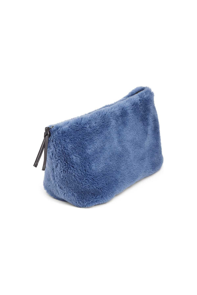 Natures Collection Maxi Havana Clutch 100% Lambswool  NCF16523 | Blue