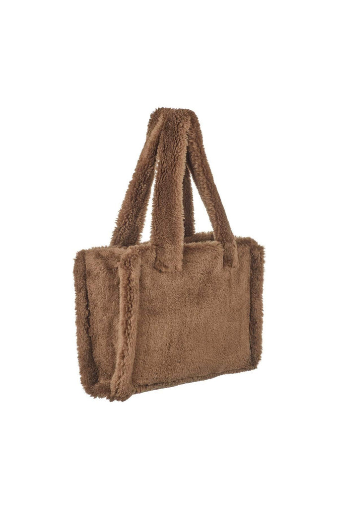 Natures Collection Mini Glory Shopper Bag of Lamb NCF16635 | Teddy Brown