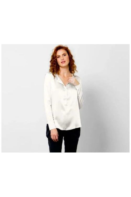 go by Go Silk Iconic Go Luxe Simple Top T081 | White