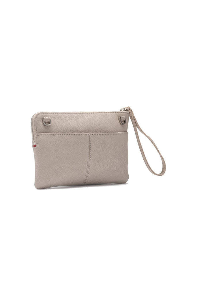 Hammitt Nash Small Clutch Crossbody Bag | Paved Grey