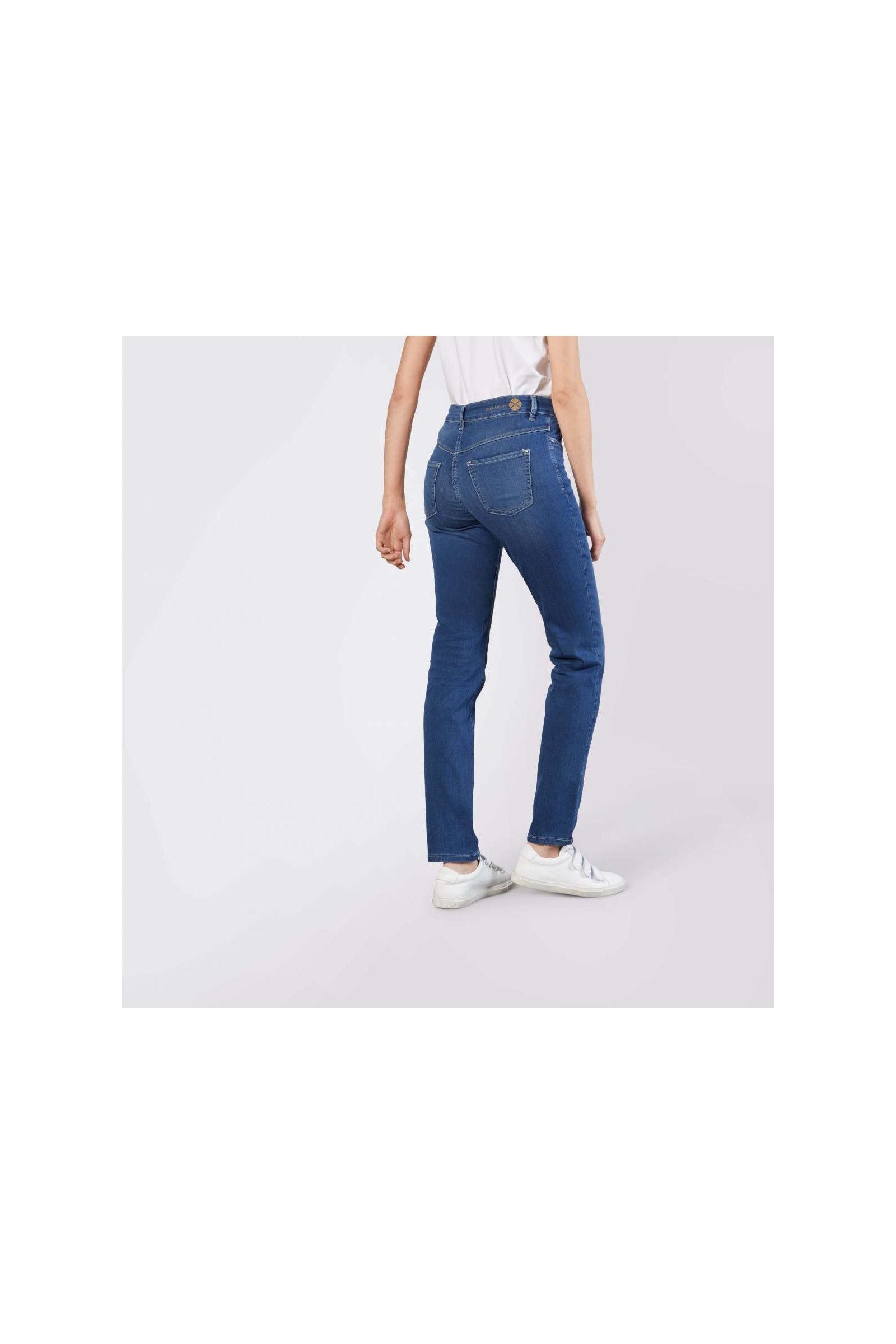Jeans – Straight Robertson | D569 Authe Mid 5401-90-355L Legs Mac Madison Denim Blue Dream