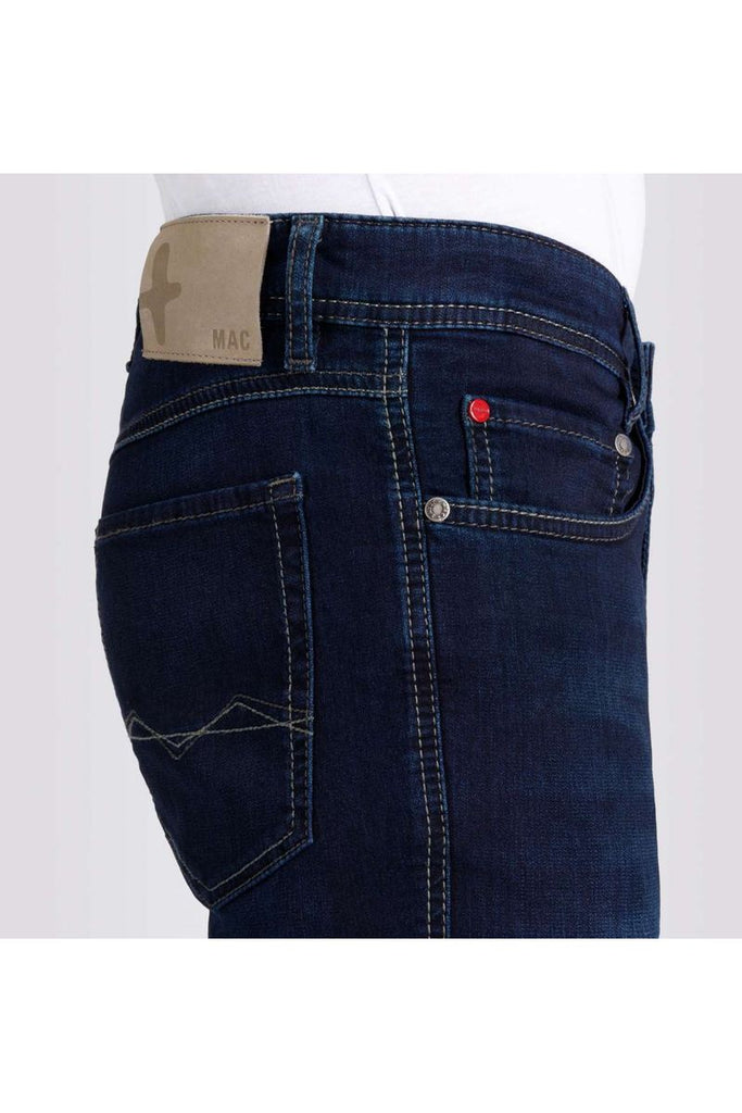 Mac Jeans-Men's Jog n Jeans 0590-00-0994L | H743 Dark Blue Authentic Used | Men's Modern Fit