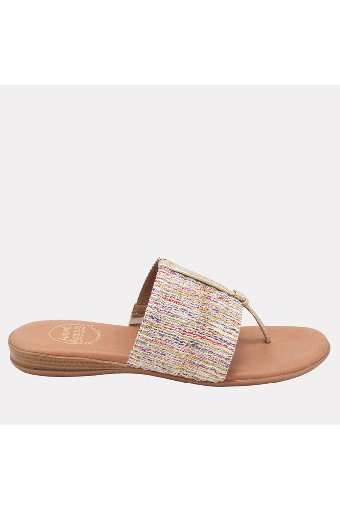 André Assous Nice Woven Featherweights ™ Woven Flip Flop Sandals | Multi Colo